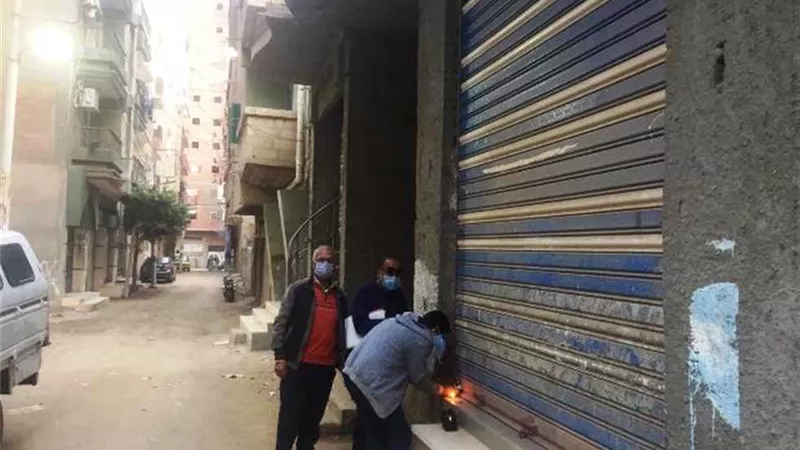 تحرير 435 مخالفة للمحلات لعدم التزامهم بقرار الغلق