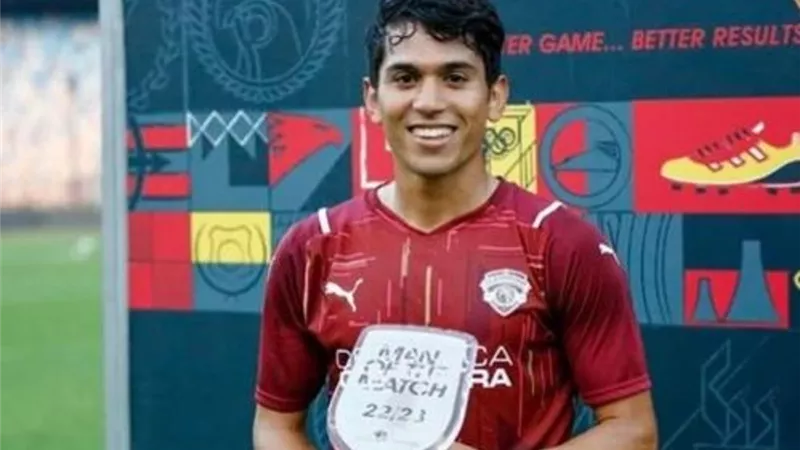 سيراميكا ضد أسوان: محمد شكرى أفضل لاعب فى المباراة