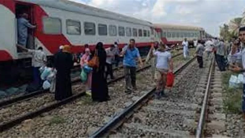 عطل مفاجئ بقطار ابوقير ونجاة مستقليه