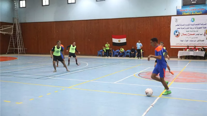 أنطلاق بطولة الجمهوريه لمدارس مياه الشرب ببنى سويف