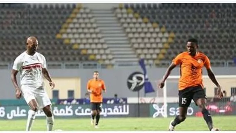 بعد مرور 60 التعادل السلبى يسيطر على مباراة الزمالك والبنك الاهلى