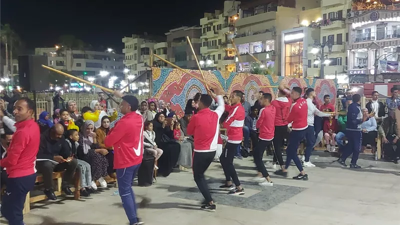 إنطلاق مهرجان التحطيب مساء غد السبت فى دورته الثانية ١٢