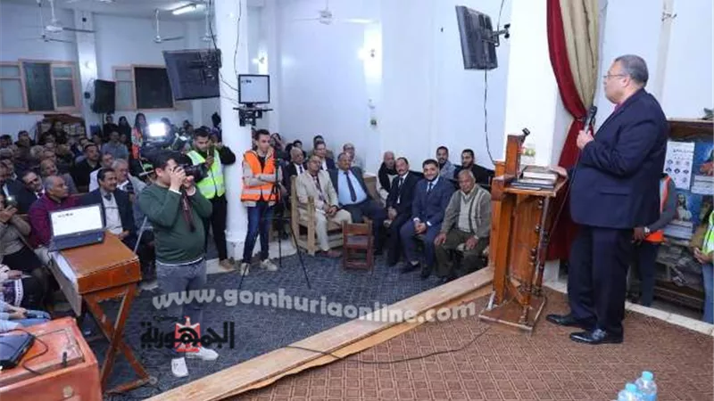رئيس الإنجيلية يشارك في احتفالات رسامة شيوخ وشمامسة جدد لإطسا البلد