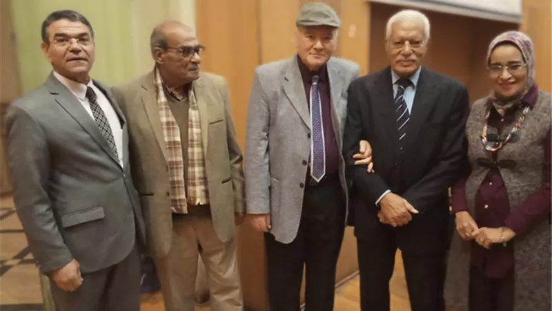 الشاعر الكبير احمد سويلم فى احتفالية بمركز الحرية للابداع