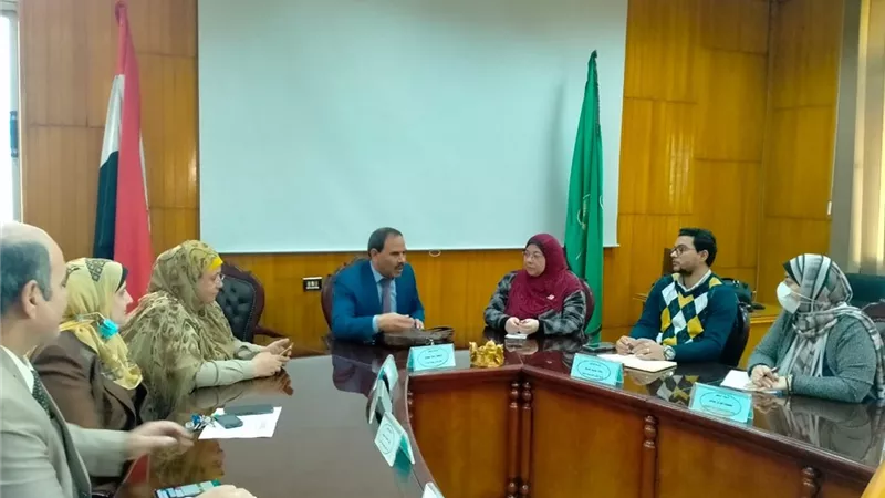 افتتاح ورش العمل الإنتاجية لحياة كريمة بتربية المنوفية