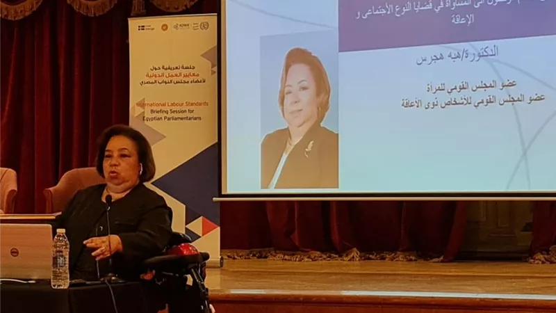 قومى المرأة يشارك في جلسة عن معايير العمل الدولية والمساواة