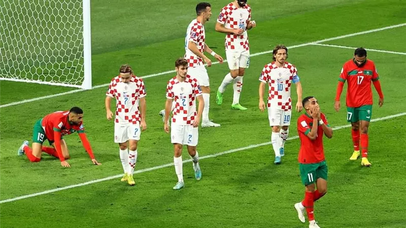 المغرب الرابع فى كأس العالم بعد الخسارة أمام كرواتيا 2 / 1
