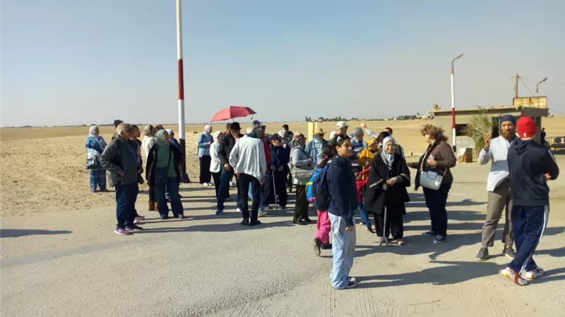 بني سويف تستقبل فوجاً من أعضاء نادي الشمس لزيارة المعالم الأثرية