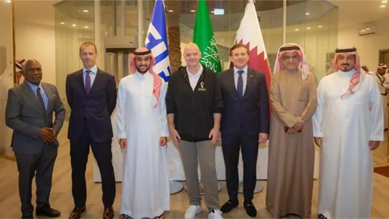 إنفانتينو: لو كان الأمر بيدي لجعلت السعودية يستمر أكثر في المونديال