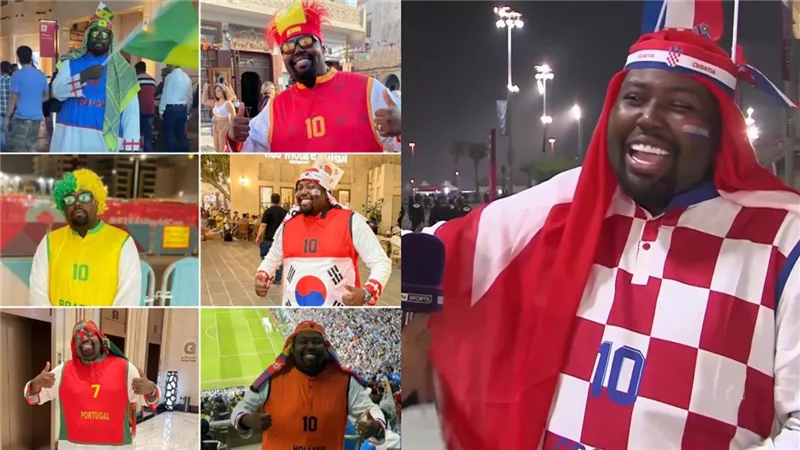 المشجع المنحوس يعلن عن المنتخب الذي يدعمه في نهائي كأس العالم