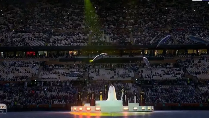 انطلاق حفل ختام كأس العالم قطر 2022.. فيديو