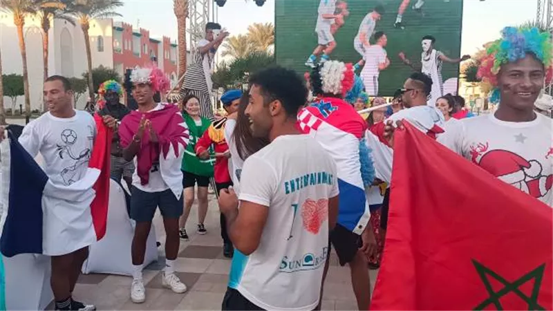 فنادق الغردقة تحتفل مع النزلاء بختام كاس العالم