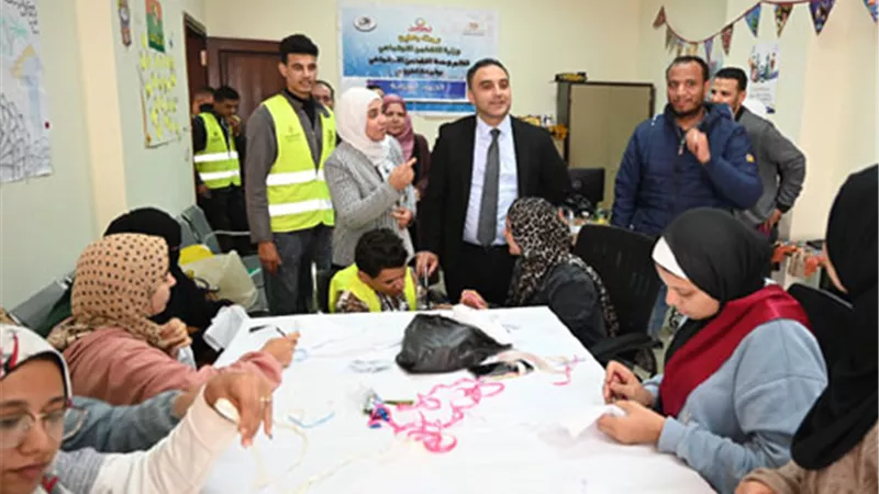 وحدة التضامن الاجتماعي بجامعة الفيوم تنظم ورشًا تدريبية للطلاب