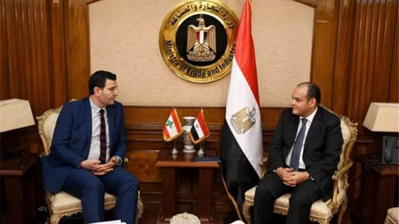 وزير التجارة: مصر ولبنان يرتبطان بعلاقات تاريخية في مختلف المجالات