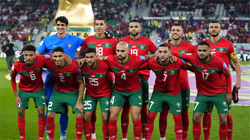 منتخب المغرب يتفوق على بطل ووصيف المونديال برقمين مميزين