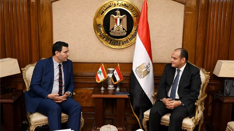 33 % زيادة في حجم التجارة البينية بين مصر ولبنان خلال العام الماضي