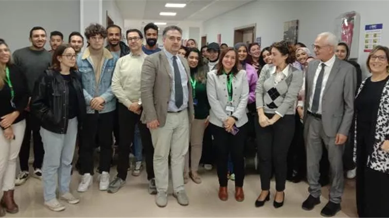أسباب زيارة الكاتبة ستيفانيا أوتشى لكلية اللغات بجامعة بدر.. بالصور