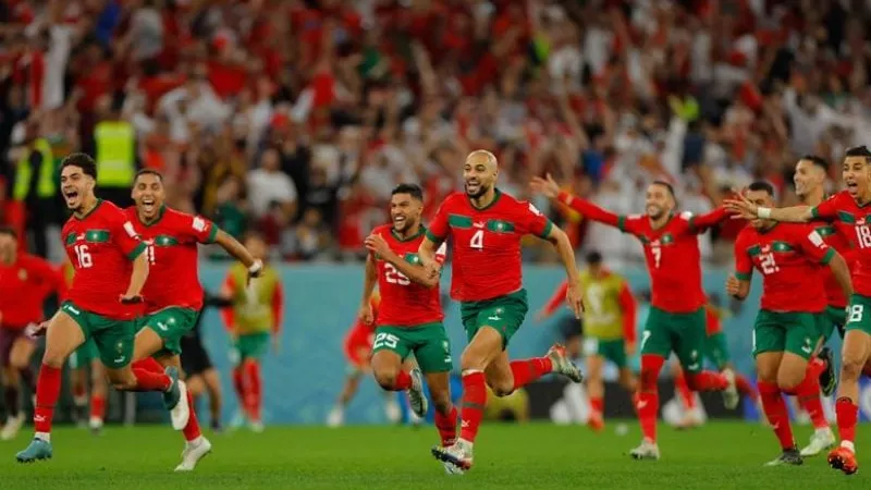 استقبال ملكي وشعبي لمنتخب المغرب بعد إنجاز المونديال