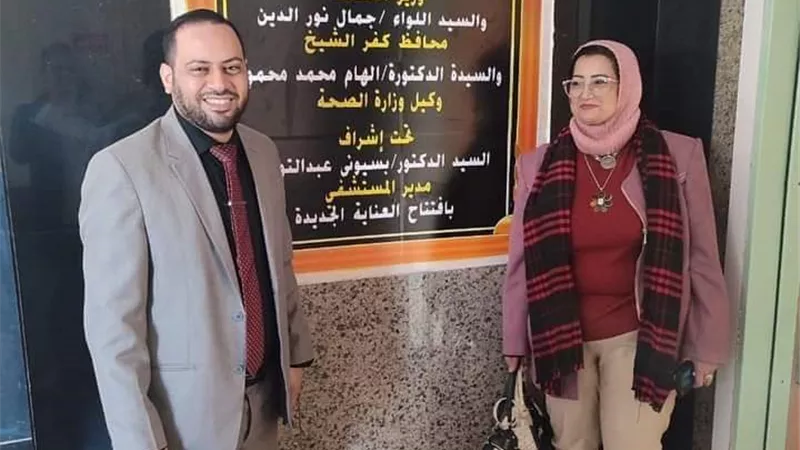افتتاح قسم العناية المركزة بمستشفى برج البرلس المركزي