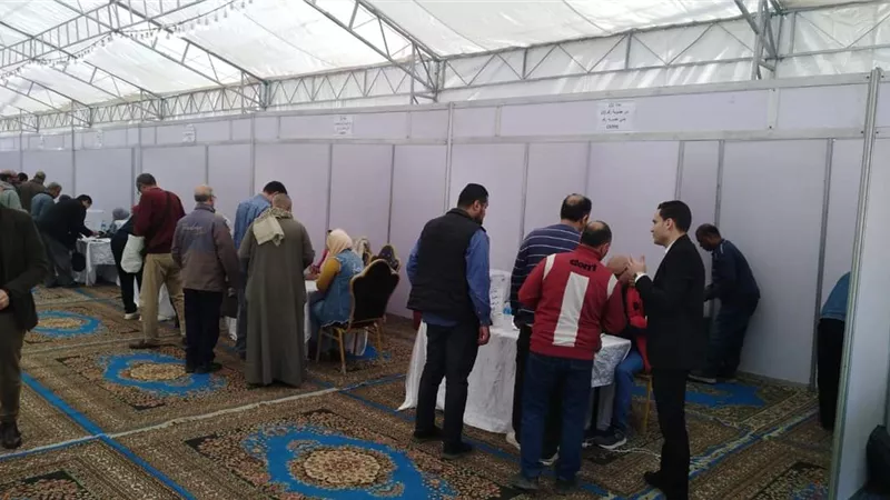 استمرار توافد أعضاء الجمعية العمومية لنادى السكة الحديد على اللجان