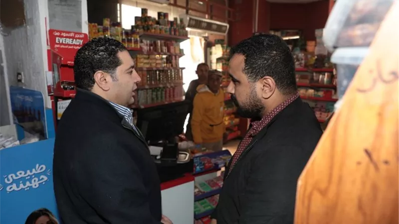 جولة لنائب المحافظ لتفقد الاسواق ببنى سويف