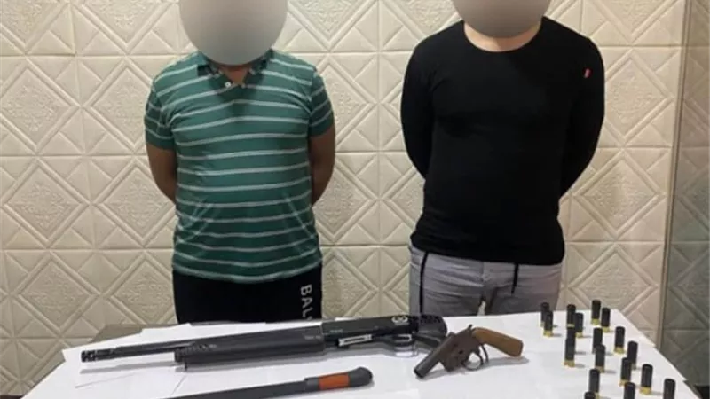 ضبط شخصَين بأسلحة نارية بقصد الإعداد للتشاجر بالقاهرة