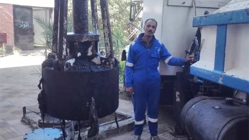 رئيس مياه القناة :حملة لتطهير بيارات وشبكات الصرف الصحي