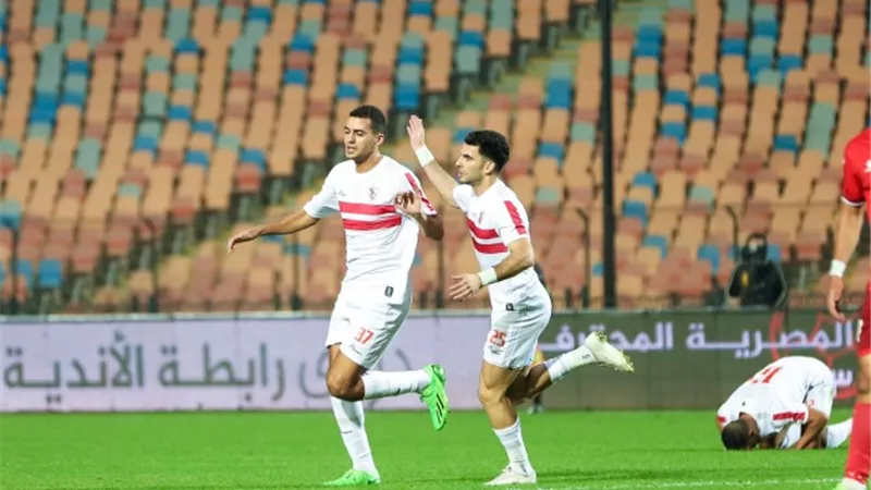 بهدفين فى مرمى حرس الحدود.. زيزو للهدف الـ50 مع الزمالك