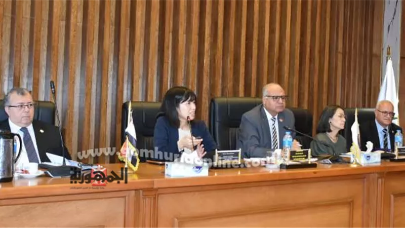 رئيس جامعة السادات يستقبل وفد يابانى لمناقشة سبل التعاون المشترك