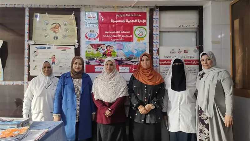 قافله طبية تعالج 2344 مواطن بالمجان بقرية بالشرقية