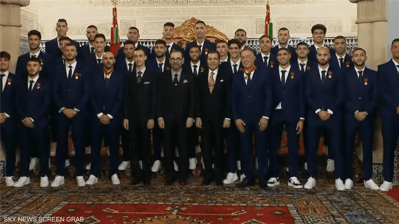 ماذا قال لاعبو المغرب بعد استقبالهم من الملك محمد السادس؟