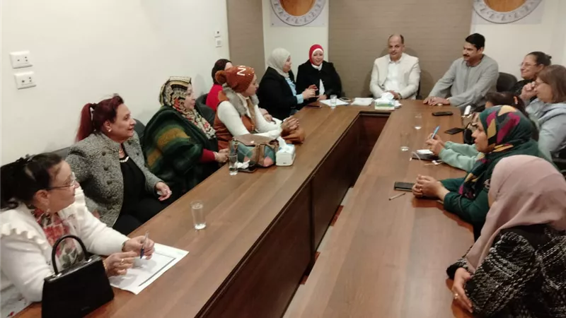 أمانة المرأة بحزب الشعب الجمهوري بقنا تناقش خطة عمل المرحلة المقبلة