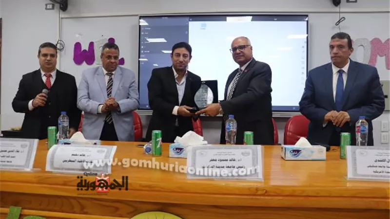 كلية الطب البيطري جامعة السادات تنظم ندوة عن التغيرات المناخية