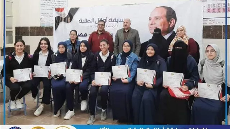 استمرار تصفيات مسابقة اوائل الطلبة للمرحلة الأولى بمدارس المنيا
