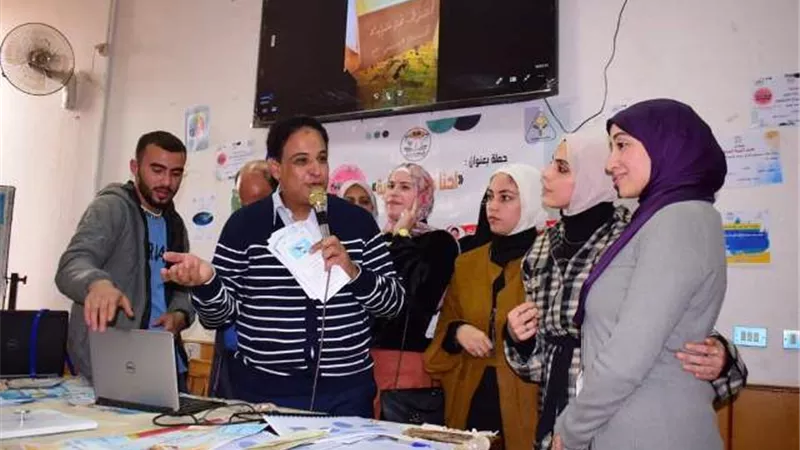 معرض تعليمي للإعلان والتسويق بكلية التربية النوعية