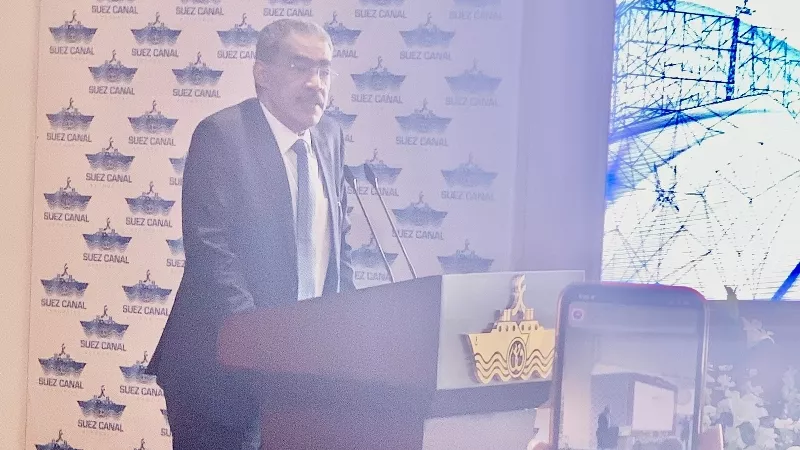ضياء رشوان: لن نفرط في شبر واحد او نقطة مياه من قناة السويس