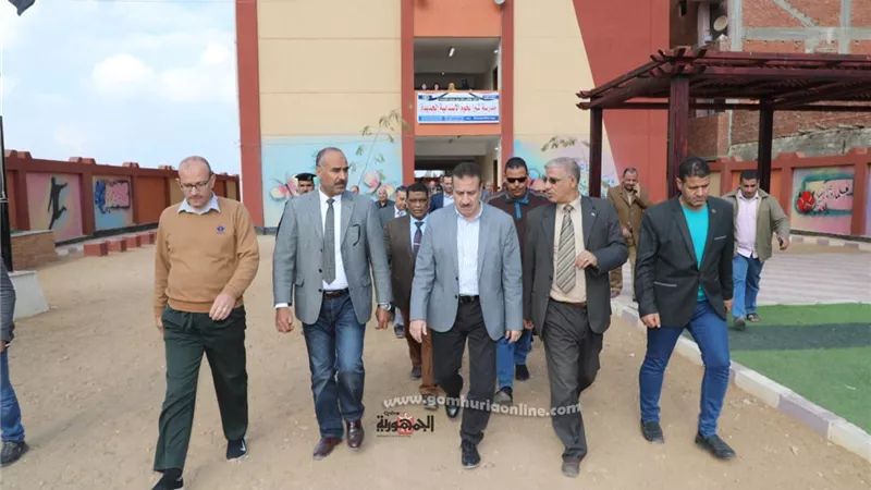 محافـظ المنوفية : سرعة الإنتهاء من المقرر الدراسي وفق الجدول الزمنى