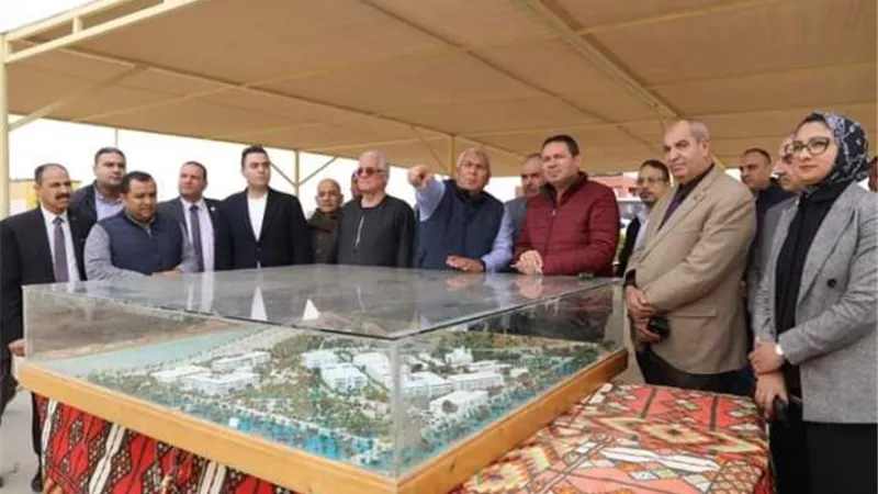 نواب الزراعة والري يشيدون بمعدلات التنمية وحجم المشروعات بالوادى
