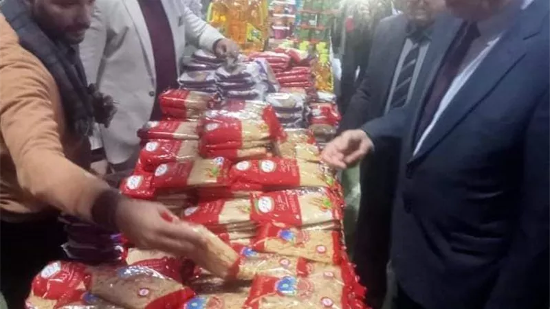 افتتاح معرض السلع الغذائية فى المنيا