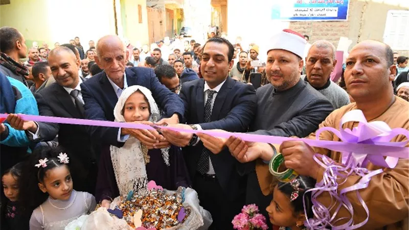 بتكلفة 3 مليون جنيه.. نائب محافظ قنا يفتتح مسجد الفراء بنجع حمادى