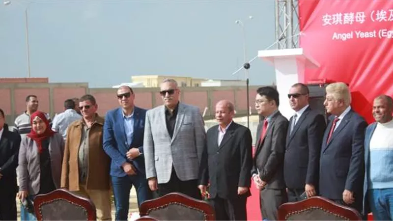 رئيس جهاز بنى سويف الجديدة يشهد احتفال توسعات أكبر مصنع للخميرة