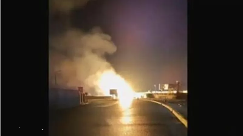 النيابة تأمر بتفريغ كاميرات حريق خط الغاز اسفل كوبرى النادى الاهلى