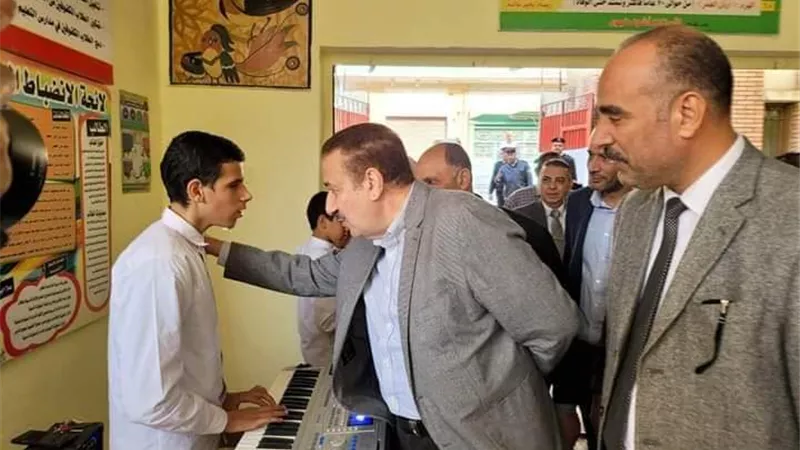 جانب من الزيارة