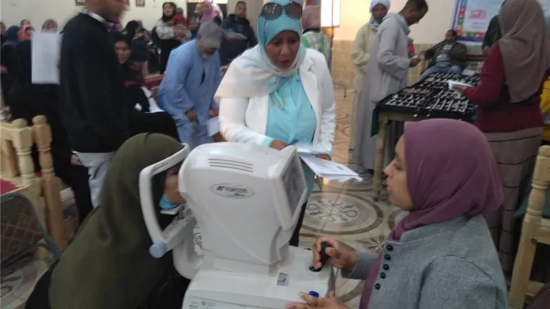 مناظرة 583 حالة بقريتي الترامسة بقنل والدهسة بفرشوط
