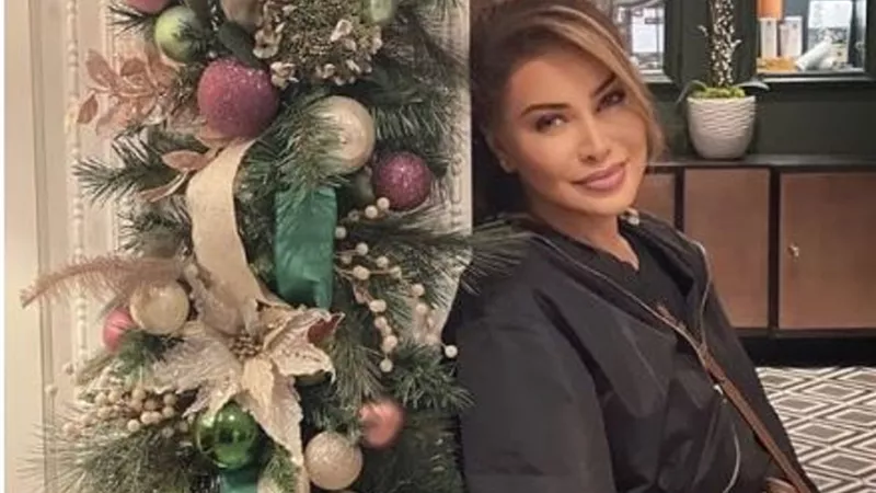 نوال الزغبى تحتفل بالكريسماس بطريقتها الخاصة