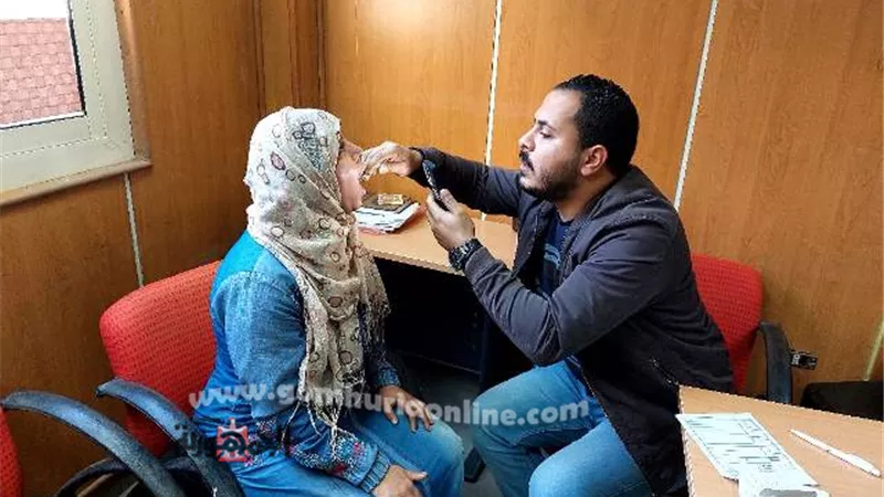 ٦٤٥ مستفيد من المشروع التنموي البيئي لجامعة السادات بقرية الرمالي