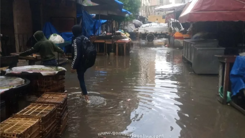 برق ورعد وامطار غزيرة بالاسكندرية..صور