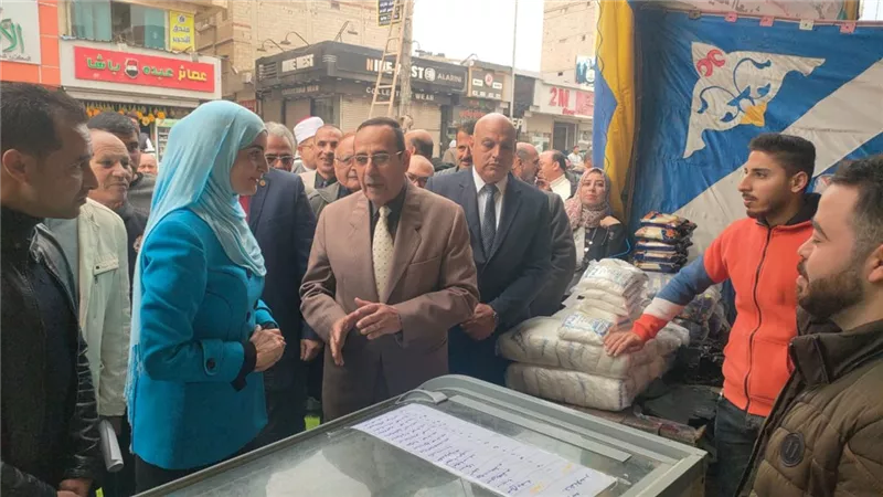 افتتاح معرض السلع الغذائية المخفضة بشمال سيناء