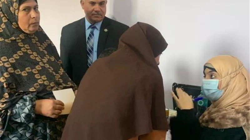 جامعة السادات تنظم قافلة طبية بعزبة الجندى بمحافظة المنوفية
