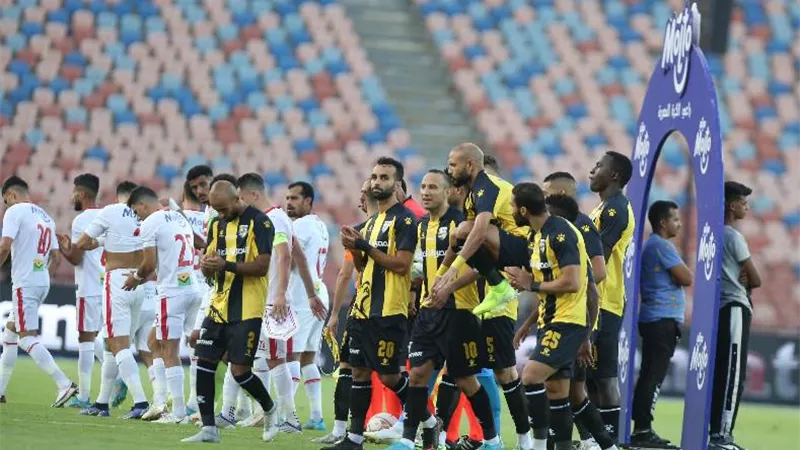 الزمالك يُنهى الشوط الأول بتعادل سلبى أمام المقاولون